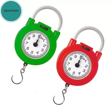 Cân cơ khí di động Ziyunshan 10kg - Kỹ thuật số độ chính xác cao, phù hợp nhà bếp, hành lý, cá, lò xo VN