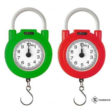 Cân cơ treo di động 10kg Shgmyd - Độ chính xác cao, dùng cho hành lý, cá, bếp, cân lò xo mới