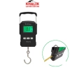 Cân đa năng KHALIK A22 75kg - cân nhà bếp, móc hành lý, đánh cá, thực phẩm cầm tay, kèm thước dây 1m & chỉ báo nhiệt độ - Giá 134.000₫