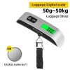Cân Di Động LCD 110lb/50kg - Vali Treo Hành Lý Điện Tử, Cân Bằng Trọng Lượng 10