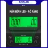 Cân điện tử cafe WH-B25 3kg/0,1g Đếm giờ, khay đựng, chuẩn ổn định, chính hãng Khalik 7