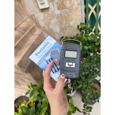 Cân điện tử cầm tay mini màu cam - Đo hàng hóa, cá, hành lý, giảm còn 48.000₫ 7