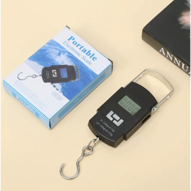 Cân Điện Tử Cầm Tay Mini T35 có Móc Treo Hành Lý, Thước Đo - Giá chỉ 59.000₫