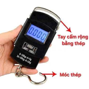 Cân Điện Tử Cầm Tay Mini T35 có Móc Treo Hành Lý, Thước Đo - Giá chỉ 59.000₫ 4 Cân Điện Tử Cầm Tay Mini T35 có Móc Treo Hành Lý, Thước Đo - Giá chỉ 59.000₫ 4