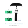 Cân điện tử cầm tay mini, tải 50kg, độ chính xác 10g, móc treo & đai buộc - Nego 6