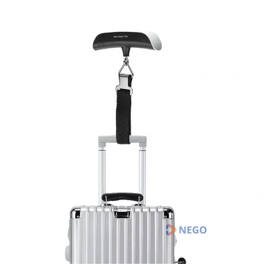 Cân điện tử cầm tay mini, tải 50kg, độ chính xác 10g, móc treo & đai buộc - Nego 8