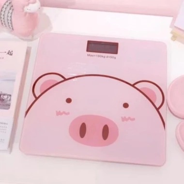 Cân Điện Tử Cân Sức Khoẻ Hình Heo Ngộ Nghĩnh - Tặng Pin và Dây Đo, Chỉ 65.000 VND 7 Cân Điện Tử Cân Sức Khoẻ Hình Heo Ngộ Nghĩnh - Tặng Pin và Dây Đo, Chỉ 65.000 VND 7