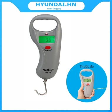 Cân điện tử câu cá WH-A13 45kg cầm tay, tích hợp thước đo – Giá chỉ 92.000₫
