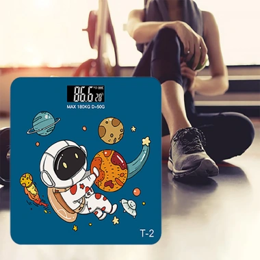 Cân điện tử gia đình 180kg đo nhiệt độ phòng mặt kính chịu lực 2 pin AAA bảo hành 2 năm giá 145.000 VND