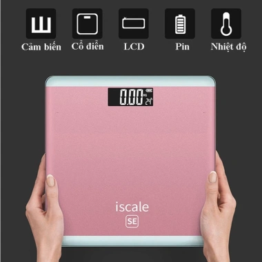 Cân Điện Tử Iscale SE - Chính Xác Cao, Bảo Vệ Sức Khỏe, Giá Ưu Đãi 76.000 VND