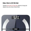 Cân điện tử KAW Bluetooth đo 11 chỉ số sức khỏe, bảo hành 12 tháng, giảm giá 229k 5