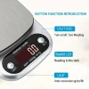 Cân điện tử KIPRUN 10kg Độ chính xác cao, LCD thép không gỉ, chống nước, 221k 5