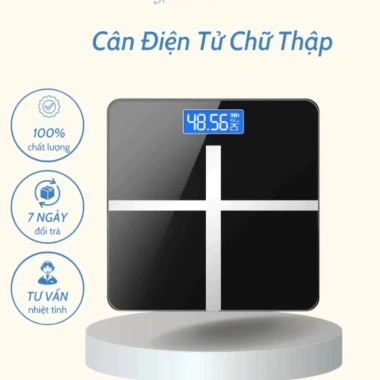 Cân điện tử mặt kính cường lực chất lượng cao - Độ chính xác siêu tốt, giảm giá tới 22% chỉ 74.800 VND
