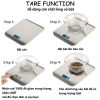 Cân điện tử mini 5kg cho bàn nhà bếp - Thiết kế đẹp, cân tiểu ly B.210, chỉ 62.000₫ 4