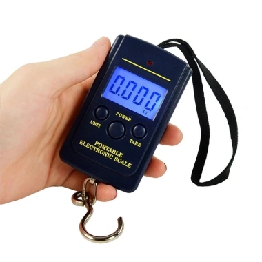 Cân điện tử mini cầm tay 40kg - Cân hành lý có móc treo, thước đo chính xác cao, giá ưu đãi 56.000 VND 2
