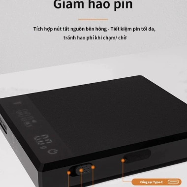 Cân Điện Tử Mini VOVOVA LED Cảm Ứng Dùng cho Cà Phê, Có Sạc, Giá 379.050₫ 7 Cân Điện Tử Mini VOVOVA LED Cảm Ứng Dùng cho Cà Phê, Có Sạc, Giá 379.050₫ 7