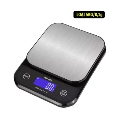 Cân điện tử nhà bếp 5kg chịu nước, pin sạc, độ chính xác 0.1g, bền, giá tốt 102.705đ 2