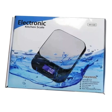 Cân điện tử nhà bếp 5kg chịu nước, pin sạc, độ chính xác 0.1g, bền, giá tốt 102.705đ 5