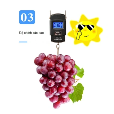 Cân điện tử nhà bếp dạng móc treo 50kg/5g S50KGM: chính xác 5g, giá ưu đãi 162.000 VND 6