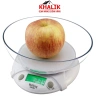 Cân điện tử nhà bếp KHALIK WH‑B09 3‑7kg, chính xác cao, kèm tô đựng, dùng pin Fullbox