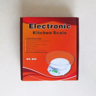 Cân điện tử nhà bếp KHALIK WH‑B09 3‑7kg, chính xác cao, kèm tô đựng, dùng pin Fullbox 6 Cân điện tử nhà bếp KHALIK WH‑B09 3‑7kg, chính xác cao, kèm tô đựng, dùng pin Fullbox 6