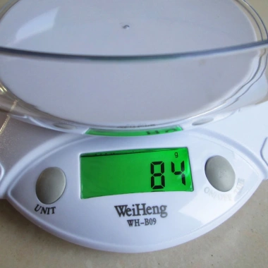 Cân điện tử nhà bếp KHALIK WH‑B09 3‑7kg, chính xác cao, kèm tô đựng, dùng pin Fullbox