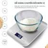 Cân điện tử nhà bếp mini 5kg/0.1g - Đo chính xác thực phẩm, giá chỉ 65.000₫