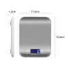 Cân điện tử nhà bếp mini 5kg/0.1g - Đo chính xác thực phẩm, giá chỉ 65.000₫ 5