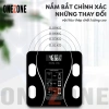 Cân Điện Tử ONEZONE Bluetooth Đo 18 chỉ số, pin Type-C, tải trọng 180kg, 90.000 VND 6