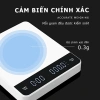 Cân điện tử sạc pin LED 3kg/0.1g màn hình cảm ứng dùng cho cà phê, giá 213.000đ 2