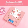 Cân Điện Tử Sức Khỏe Mèo Hồng - Max 180kg, Bền Đẹp, Sạc Pin, Dễ Dùng, Giá 99.000₫ 2