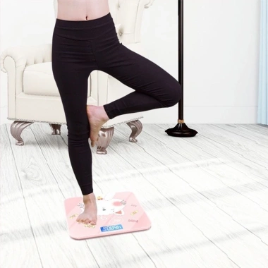 Cân Điện Tử Sức Khỏe Mèo Hồng - Max 180kg, Bền Đẹp, Sạc Pin, Dễ Dùng, Giá 99.000₫ 8