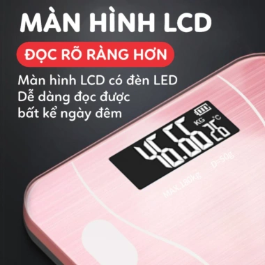 Cân Điện Tử Thông Minh Bluetooth Đo Chỉ Số Cơ Thể, Chính Xác Cao, Giá 78.000 VNĐ
