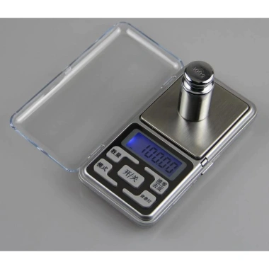 Cân điện tử tiểu li bỏ túi độ chính xác 0.01g, 200g/500g, tặng 2 pin - 57.000 VND 5