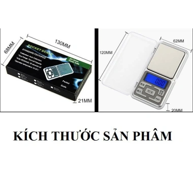 Cân điện tử tiểu li MH-200 độ chính xác 0.01g, 200g, tặng 2 pin - Giá chỉ 79.000 VND