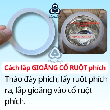 Cần gạt phích Rạng Đông 2.045ST1E, 1.045, 2.545 ST1E - Nắp ấn, gioăng ron thay thế bình thủy 1-2.5L, Giá chỉ 40.000đ