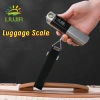 Cân hành lý cầm tay LIUJIR 50Kg LCD, chính xác cao, thước băng & móc mini ngoài trời