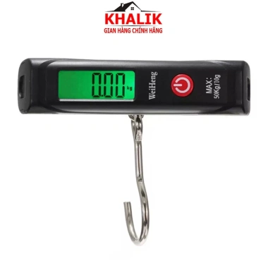 Cân hành lý điện tử KHALIK WH-A12 50kg - Đo chính xác, nhẹ nhẹ, ưu đãi 62.000₫