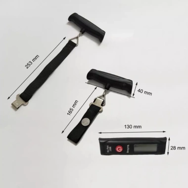 Cân hành lý điện tử KHALIK WH-A12 50kg - Đo chính xác, nhẹ nhẹ, ưu đãi 62.000₫