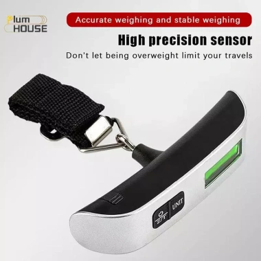 Cân Hành Lý Điện Tử PlumHOUSE Ngôi Sao Vàng 50KG 110LB - Độ Chính Xác Kỹ Thuật Số, Dễ Mang, Giá Ưu Đãi 94.600₫