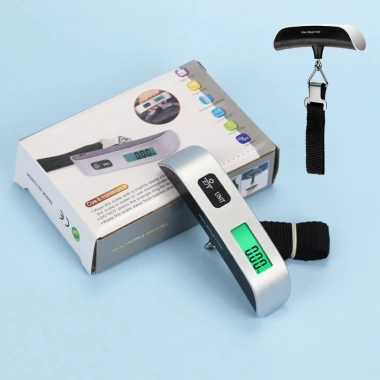 Cân hành lý K8 mini cầm tay - cân kỹ thuật số, móc treo, đo vali du lịch, giá 110k 10