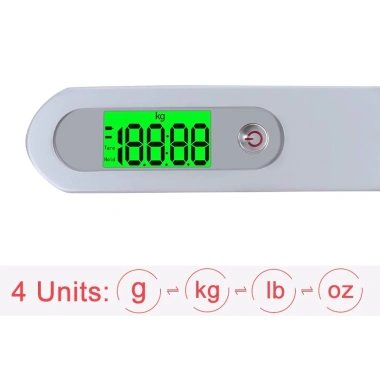 Cân hành lý KIPRUN 0,01/50kg – Treo vali điện tử, đèn nền, tay cầm cao su – 152.900₫ 7