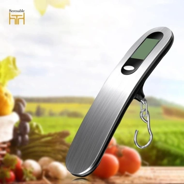 Cân hành lý kỹ thuật số di động 110lb/50kg - Đo chính xác, tiện lợi, giá 171.600₫