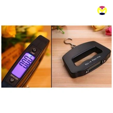Cân hành lý xách tay điện tử cầm tay 50kg sai số 10g, đo chính xác, thiết kế gọn nhẹ, giảm giá 22 phần trăm 5