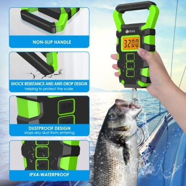 Cân Kỹ Thuật Số Oria 50KG Di Động Đo Thực Phẩm Câu Cá Nhà Bếp Du Lịch Kèm Thước Giá 242k 7