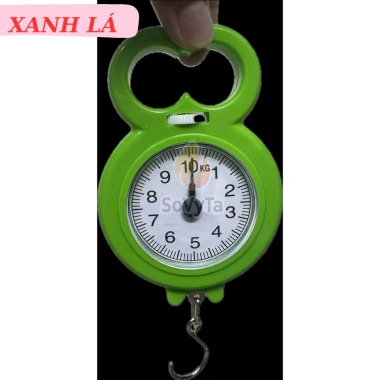 Cân Lò Xo Cầm Tay 10kg Siêu Nhẹ - Đo Hành Lý, Thực Phẩm Mini, Dễ Mang Khi Du Lịch - Giá 55.000đ 8