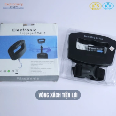 Cân Móc Điện Tử 10g-50kg LCD – Đo Hành Lý, Mua Đi Chợ, Giá Ưu Đãi 199k
