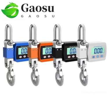 Cân móc điện tử GAOSU 0,05‑500kg – Đo cân cần cẩu, hành lý, LCD kỹ thuật số, độ chính xác cao, cầm tay di động