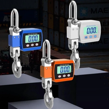Cân móc điện tử GAOSU 0,05‑500kg – Đo cân cần cẩu, hành lý, LCD kỹ thuật số, độ chính xác cao, cầm tay di động