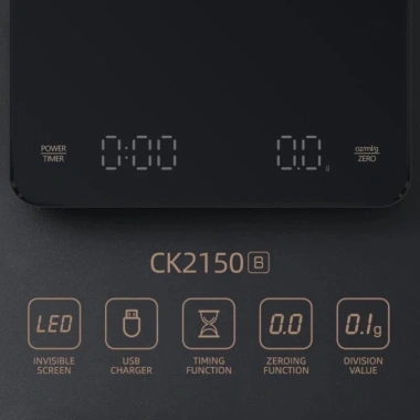 Cân Nhà Bếp Điện Tử 3kg 0.1g Độ Chính Xác - LED, Hẹn Giờ, Cân Bằng Số - Giá 250k
